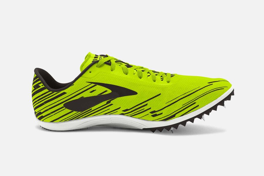 Zapatillas Trail Brooks Mach 18 Hombre Verde/Negras Baratas PNGI43925